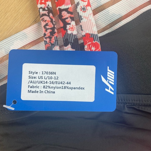 Patterned Bathing Suit - Picture 4 of 4